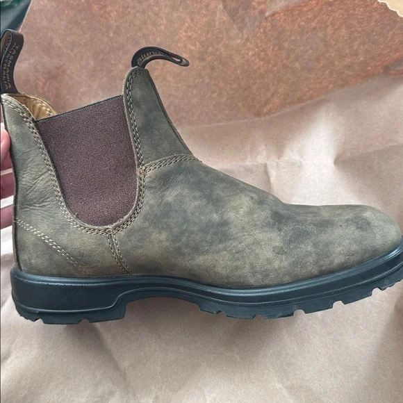 BLUNDSTONE CHELSEA SLIP ON BOOT USW 9.5 - Picture 5 of 9